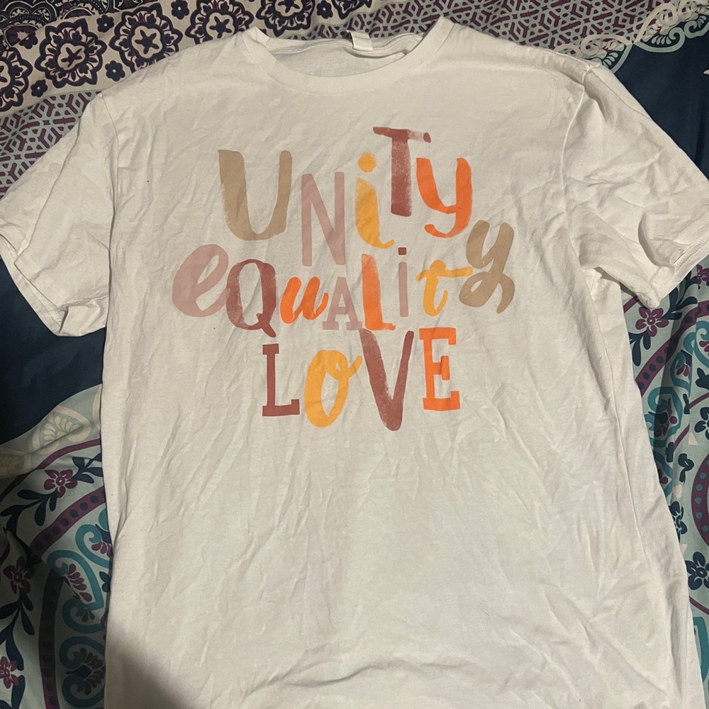 Equality White T-Shirt